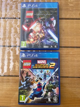 Pack LEGO PS4 (Star Wars y Marvel Super Heroes 2)