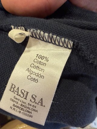 Polo Lacoste Hombre Azul Marino Cuello Mao