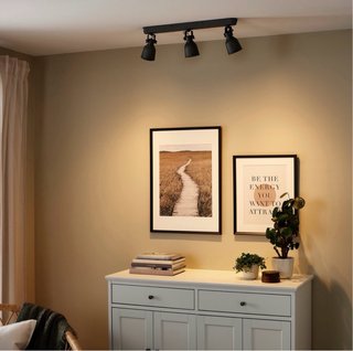 Lámpara Techo Hektar Ikea 3 Focos