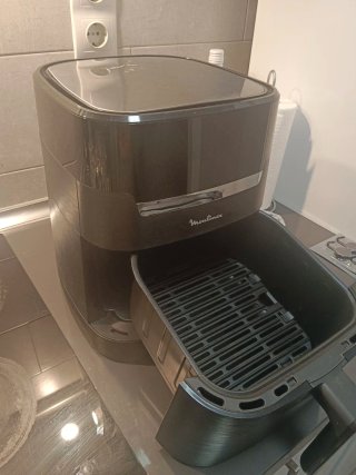 Freidora Moulinex Easy Fry + Accesorios