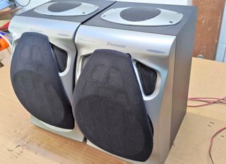 Coppie Casse 100w Schneider Acustiche altoparlanti
