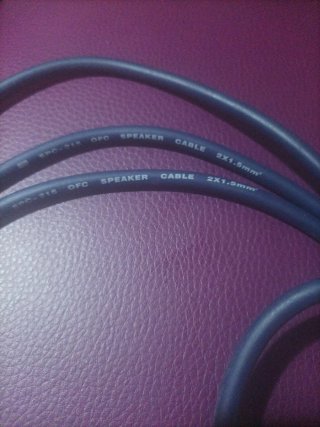 2 Cables para Amplificador Jack 6.35mm
