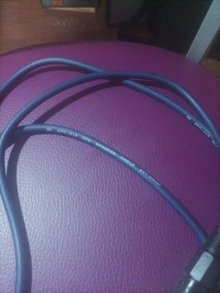 2 Cables para Amplificador Jack 6.35mm