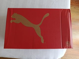 Zapatillas Puma Blancas y Negras Originales