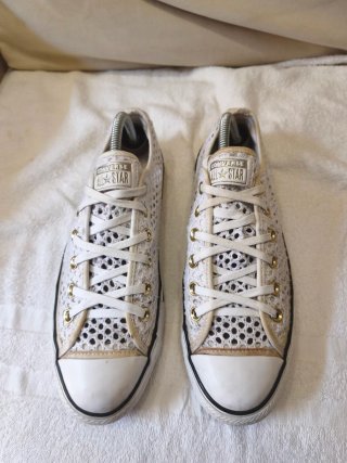 Converse Crochet Blancas Talla 41