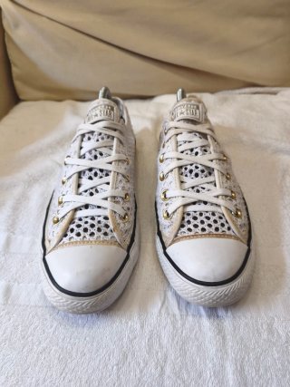 Converse Crochet Blancas Talla 41