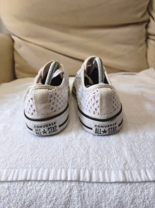 Converse Crochet Blancas Talla 41