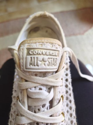 Converse Crochet Blancas Talla 41