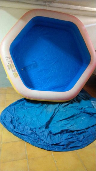 Piscina inflable con depuradora