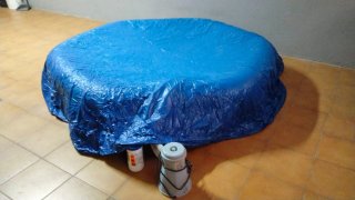 Piscina inflable con depuradora