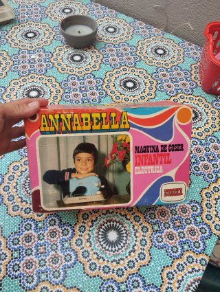 Máquina de coser antigua