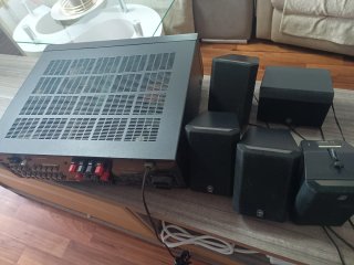 Amplificador Home Cinema Yamaha Negro