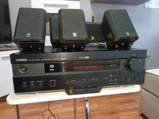 Amplificador Home Cinema Yamaha Negro