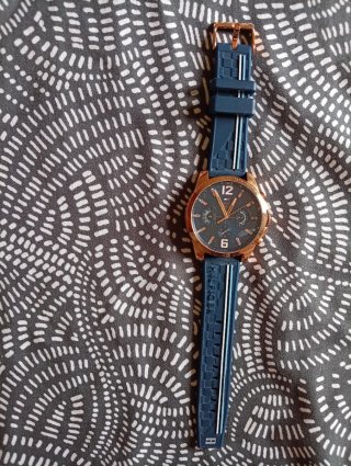 Reloj Tommy Hilfiger Azul y Dorado