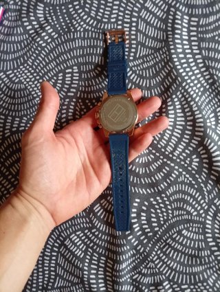 Reloj Tommy Hilfiger Azul y Dorado