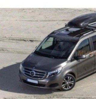 Barras de techo / Baca aluminio para Mercedes Clas