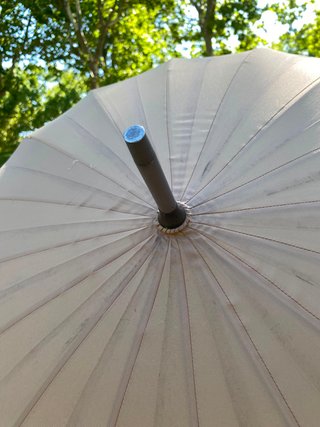 Paraguas Grande Marrón 110cm