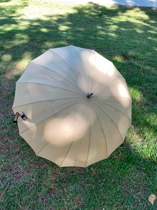 Paraguas Grande Marrón 110cm