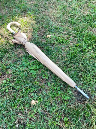 Paraguas Grande Marrón 110cm