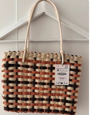 Bolso de Zara tejido verano