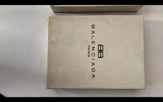 Portafoglio Balenciaga Pelle Marrone Originale