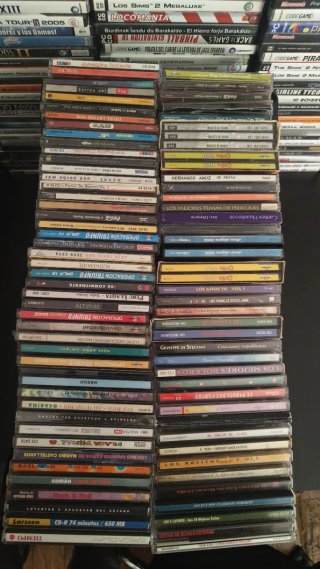 Lote CDs Música Variada 350 discos