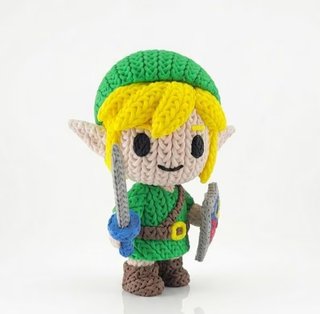 Figura Link Zelda Crochet