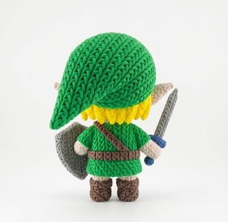 Figura Link Zelda Crochet