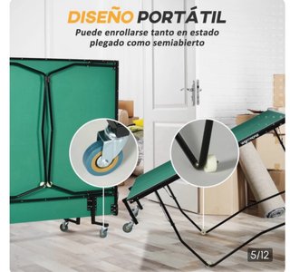 Mesa Ping Pong Sportnow Plegable Oficial
