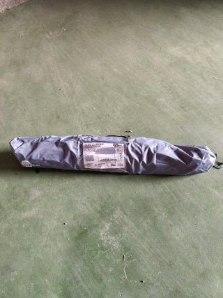 Toldo para caravana usado una vez.