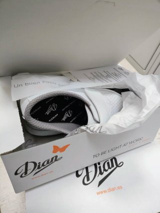 Zapatillas Dian Blancas Talla 38