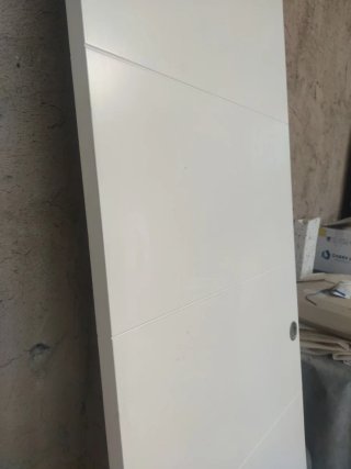 Puerta corredera maciza