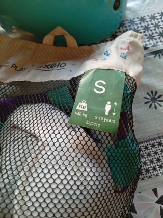 Lote Patines, Casco y Protecciones Talla S