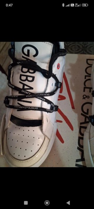 Sneakers Dolce & Gabbana bianche e nere