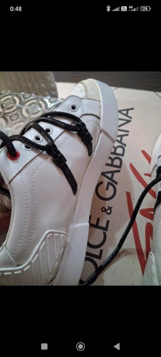 Sneakers Dolce & Gabbana bianche e nere