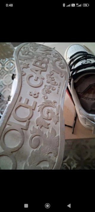 Sneakers Dolce & Gabbana bianche e nere