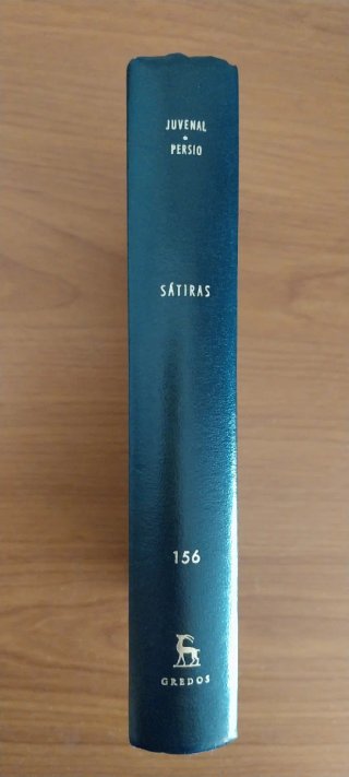 Sátiras Juvenal  Persio. Biblioteca Clásica Gredos