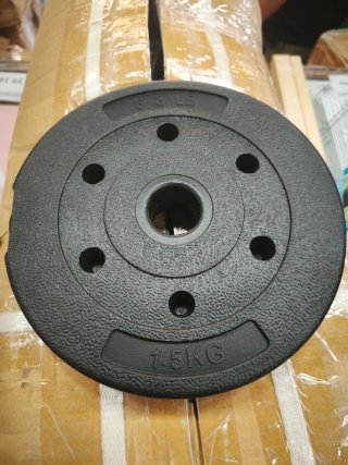 Set discos pesas 1.5KG y 3.3LB