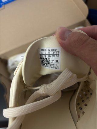 Adidas Samba Mule Tejido Beige Blanco