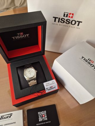 Tissot PRX 35 mm Blanco Nácar T137.210.11.111.00