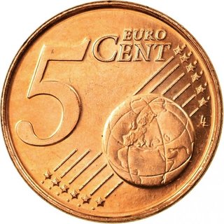 5 cts varios Francia 1999 e Italia 2002 y Holanda