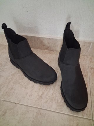 Botas Timberland Talla 39 Negras de cuero