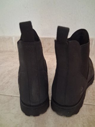 Botas Timberland Talla 39 Negras de cuero