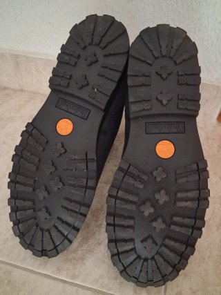 Botas Timberland Talla 39 Negras de cuero
