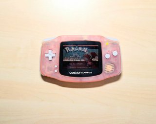 Game Boy Advance AGB-001 rosa transparente