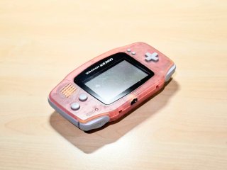 Game Boy Advance AGB-001 rosa transparente