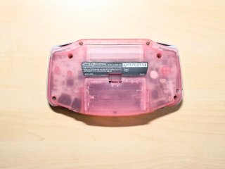 Game Boy Advance AGB-001 rosa transparente