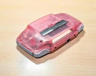 Game Boy Advance AGB-001 rosa transparente