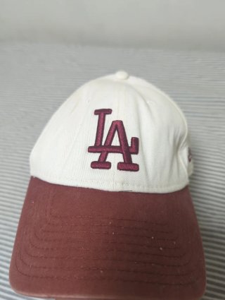 Gorra LA Blanca y Roja