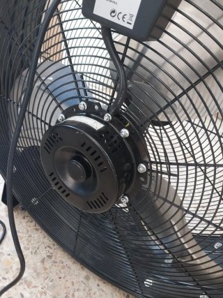 Ventilador Industrial 180W Negro